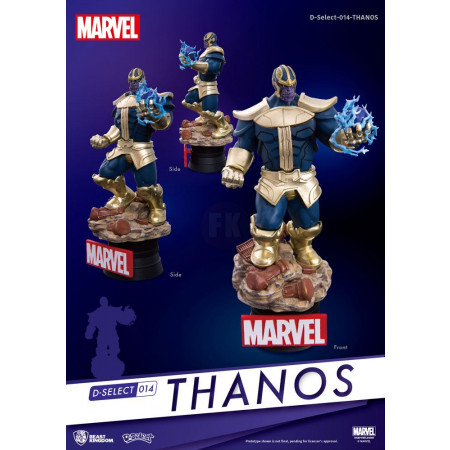 Marvel D-Select PVC Diorama Thanos 15 cm